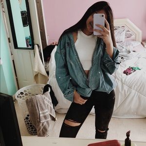 white halter crop-top